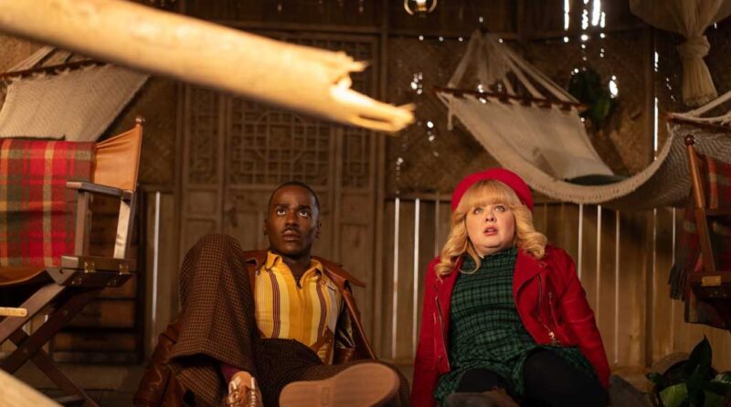 The Doctor (Ncuti Gatwa) and Joy (Nicola Couglan)