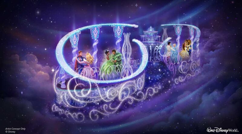 A new nighttime parade “Disney Starlight: Dream the Night Away” will come to Magic Kingdom in Summer 2025 using the latest technology to bring Disney stories to life and will feature moments from fan-favorite films like Walt Disney Animation Studios’ “Moana." (DISNEY)