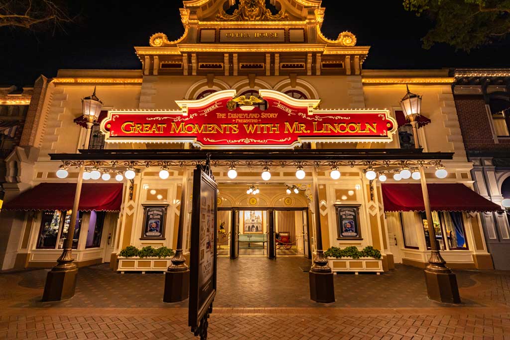 On July 17, 2025 – the 70th anniversary of Disneyland – all-new offerings will debut inside the Main Street Opera House at Disneyland Park in Anaheim, Calif. An all-new gallery experience will feature the evolution of Walt Disney’s dream of Disneyland, which became the theme park that inspired generations and changed the entertainment world forever. On display will be images, art and artifacts – some never before seen. As you journey further into the lobby, you’ll encounter the story and history of Audio-Animatronics technology, from Walt’s day leading to the advancement of where we are today. Also on display will be more than 30 artifacts on loan from The Walt Disney Family Museum, inclusive of original items from Walt’s private apartment, some of Walt’s humanitarian accolades, and more. (Christian Thompson/Disneyland Resort) 