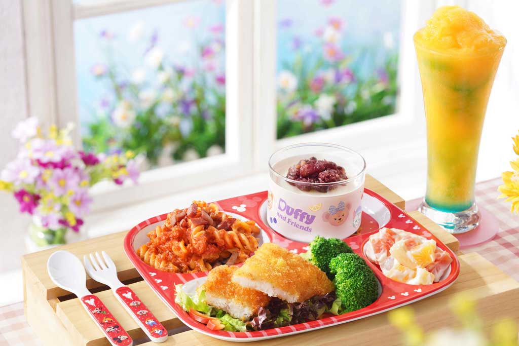 HKDL 2025 Duffy FB Plaza Inn Duffy and Friends Springtime Set Menu for Kids 1