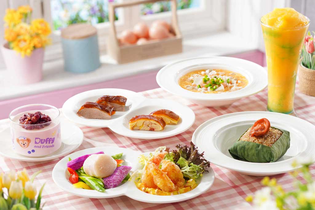 HKDL 2025 Duffy FB Plaza Inn Duffy and Friends Springtime Set Menu