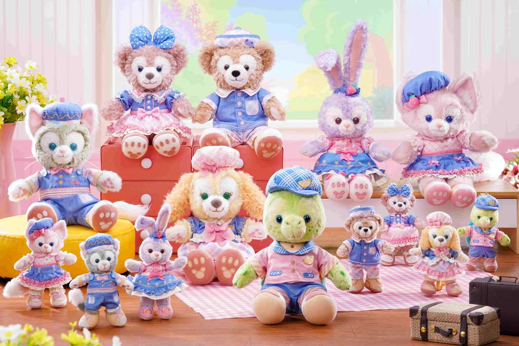 HKDL 2025 Duffy Merch Duffy and Friends Sweet Springtime Explorations Plush Plush Bag charm