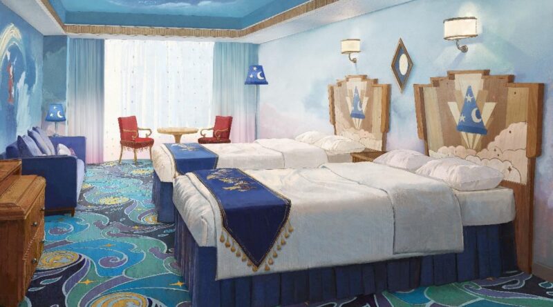 Image of the Mickey Mouse Room (Sorcerer's Apprentice)