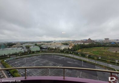 Pictures: Rainy View of Tokyo Disney Resort from Sheraton (5/6/15)