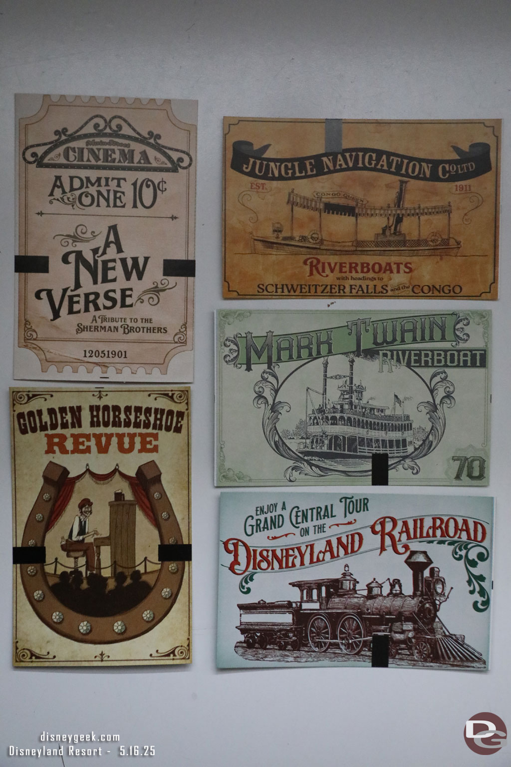 Pictures: Disneyland Original Attractions Quest (MagicBand+ Activations with Souvenir Printouts) 10 2025 05 16 IMG 1386