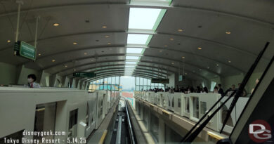 Pictures & Video: Tokyo Disney Resort Line Grand Circle Tour from Front (5/14/25)