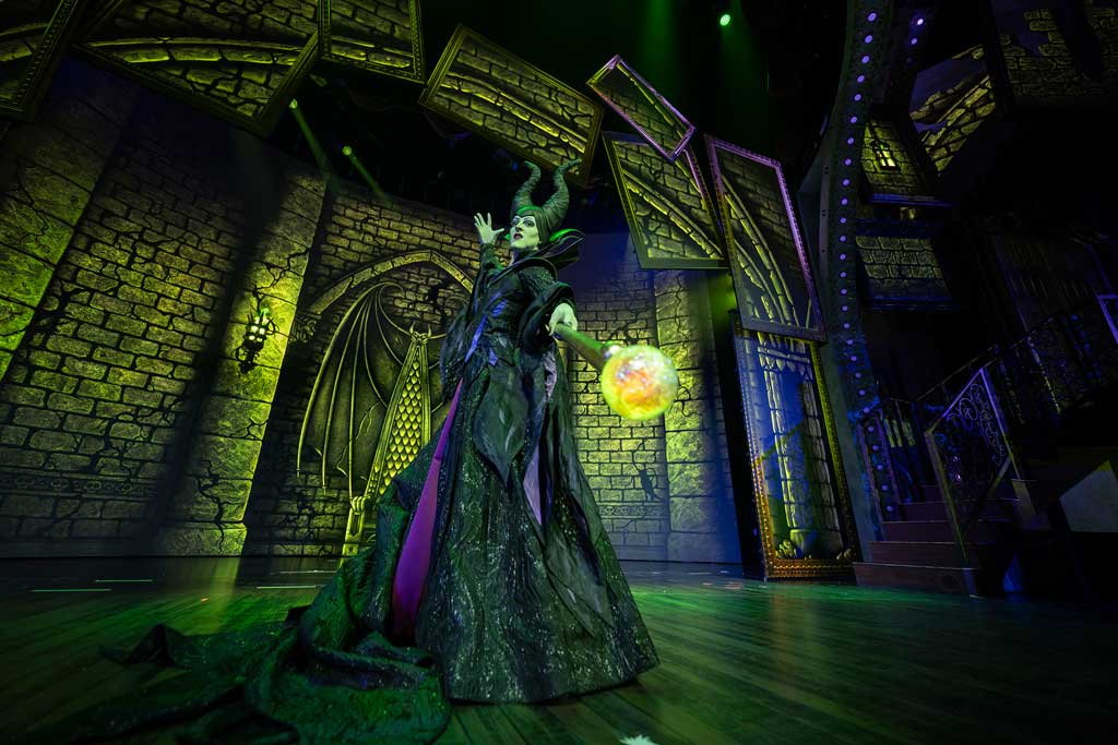 Deep in the shadows of Sunset Boulevard, inside Sunset Showcase, the all-new stage show “Disney Villains: Unfairly Ever After” is set to debut on May 27, 2025, at Disney's Hollywood Studios in Walt Disney World Resort. (Steven A. Diaz, photographers)