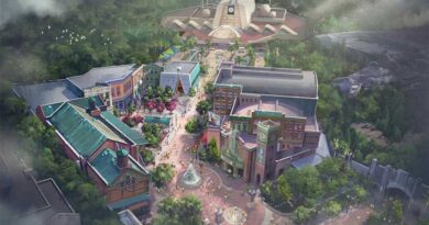 After years of scaring, monsters are welcoming humans into Monstropolis with an all-new themed area inspired by the Disney and Pixar’s “Monsters, Inc.” film franchise. Coming to Disney’s Hollywood Studios at Walt Disney World Resort in Florida, this land will feature the first-ever suspended coaster at a Disney park, allowing guests to ride through the iconic Door Vault, just as Mike and Sulley did in the film. (DISNEY)