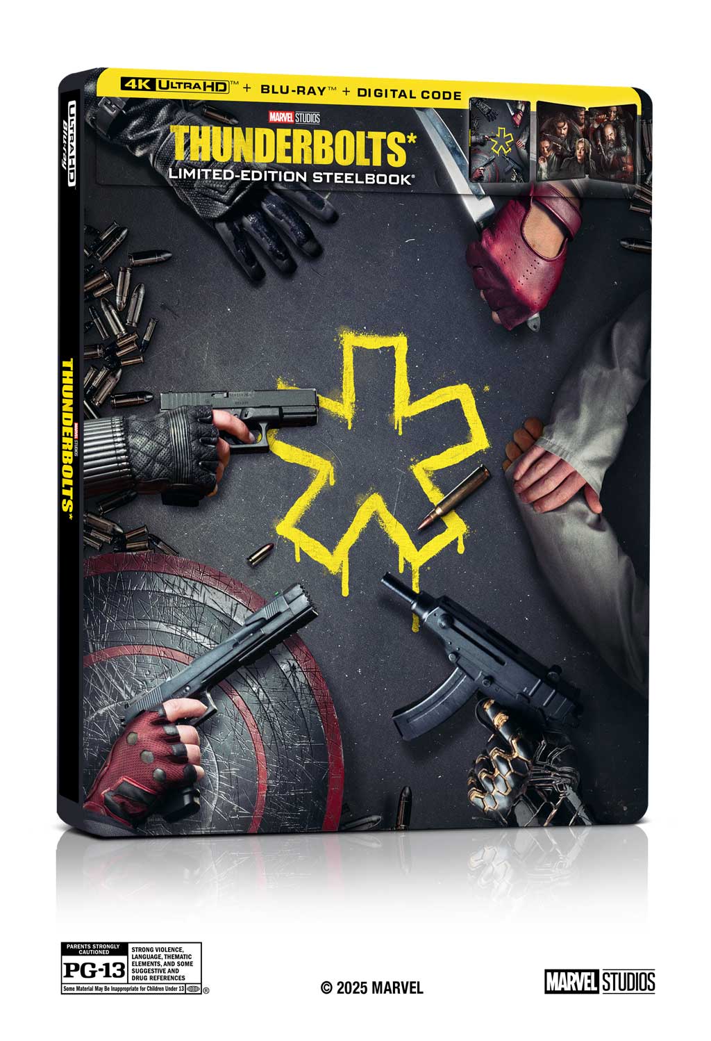 Thunderbolts Steelbook Beauty Shot Closed